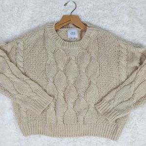 J.O.A oversized pullover knit sweater S